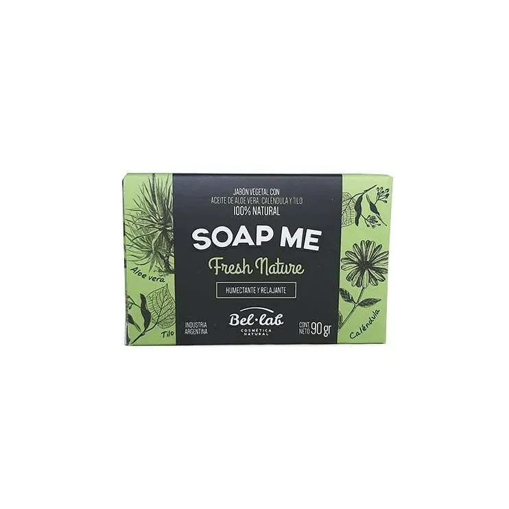 JABON VEGETAL SOAP ME: FRESH NATURE BEL LAB x 90g