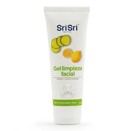 GEL DE LIMPIEZA FACIAL PEPINO & LIMON | SRI SRI TATTVA x100ml