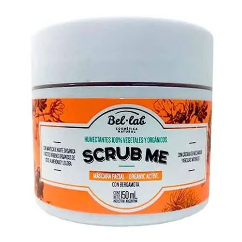 MASCARA FACIAL ORGANICA - SCRUB ME - BEL ALB x150ml