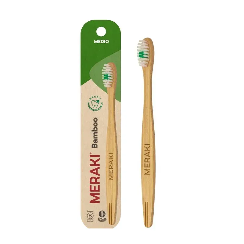 CEPILLO DE DIENTES BAMBU - MERAKI x 1 unid