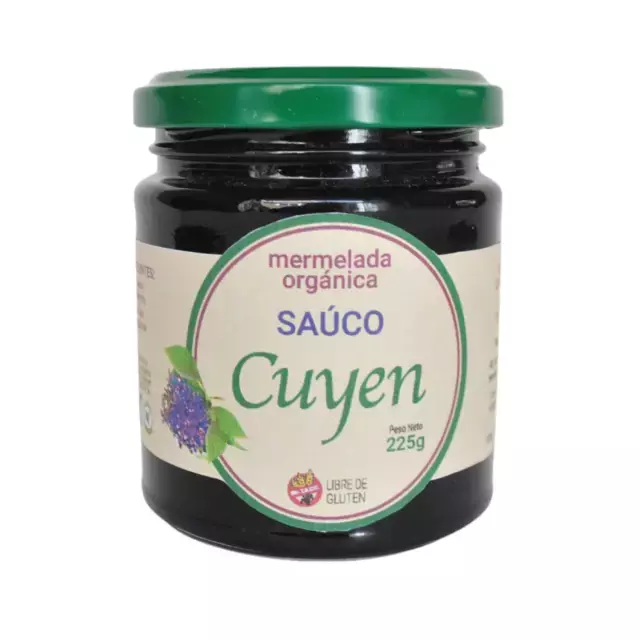 MERMELADA ORGANICA DE SAUCO  | CUYEN x 225g