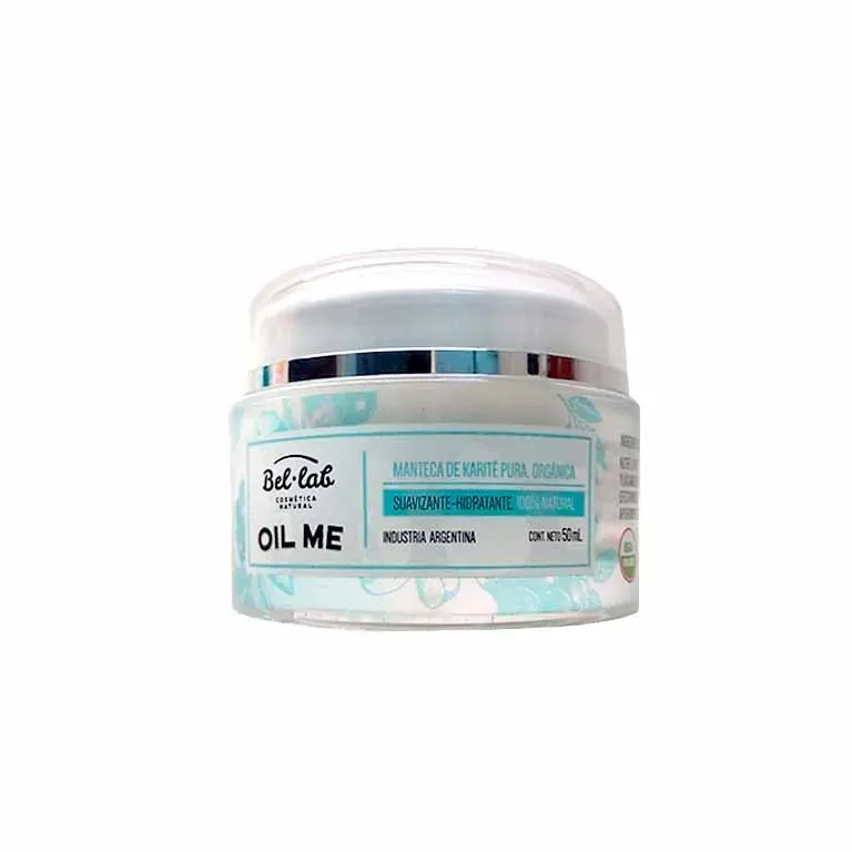MANTECA DE KARITE ORGANICA - OIL ME, BEL LAB x50g