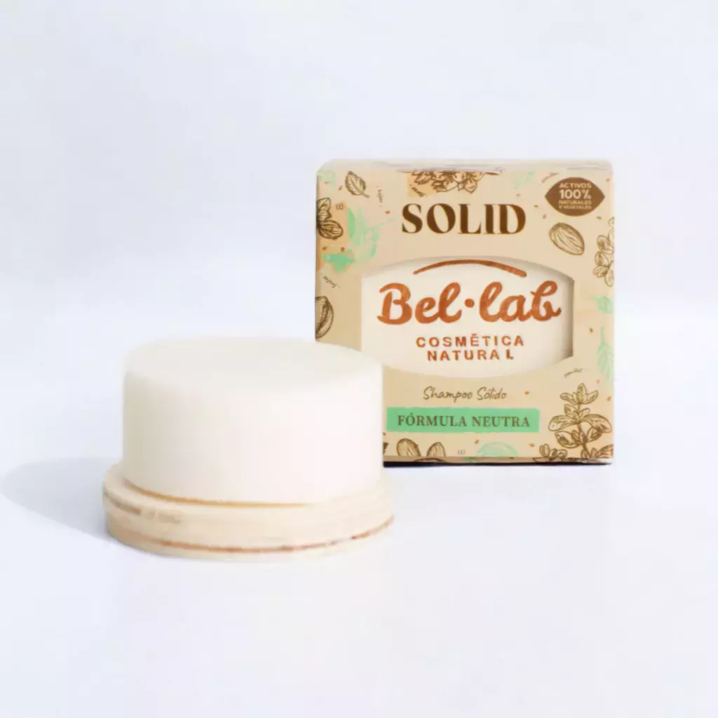 SHAMPOO SOLIDO MATURAL FORMULA NEUTRAL - BEL LAB x90g