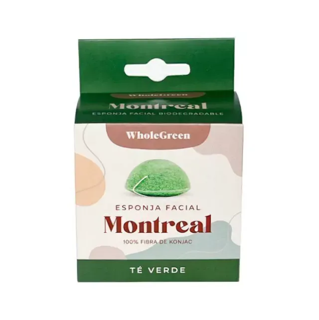ESPONJA "TE VERDE" KONJAC - WHOLE GREEN x 1