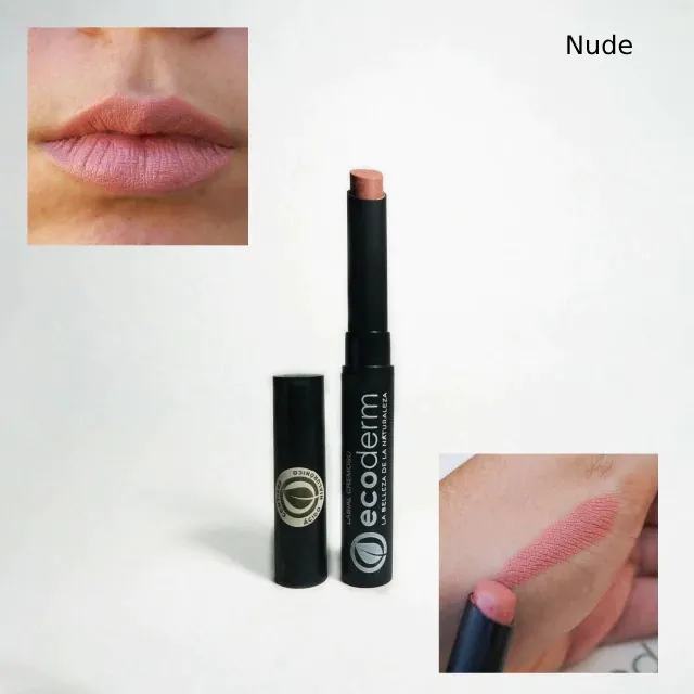 LABIAL "NUDE" CON ACIDO HIALURONICO NATURAL | ECODERM