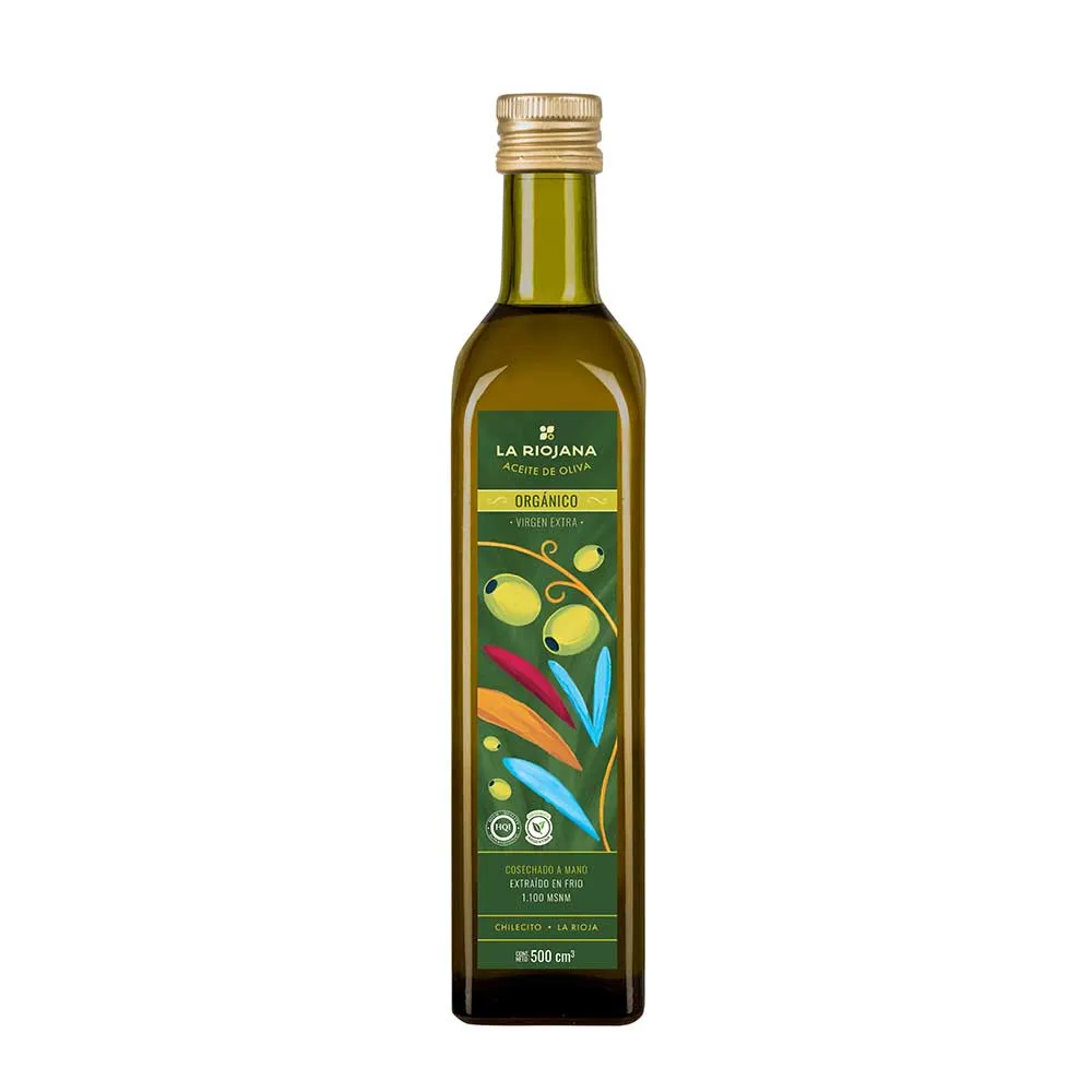 ACEITE DE OLIVA VIRGEN EXTRA |  LA RIOJANA - VIDRIO 500cc.