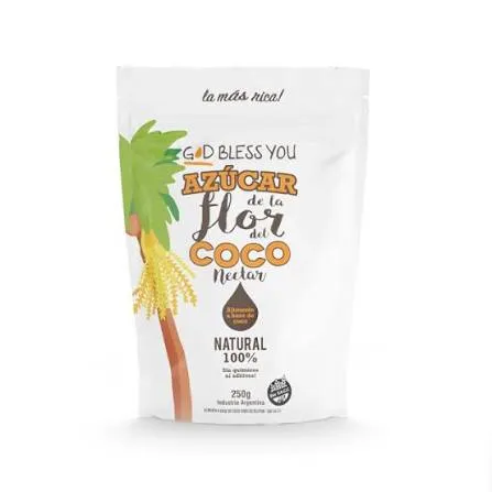 AZUCAR DE COCO | GOD BLES YOU Doypack 250g