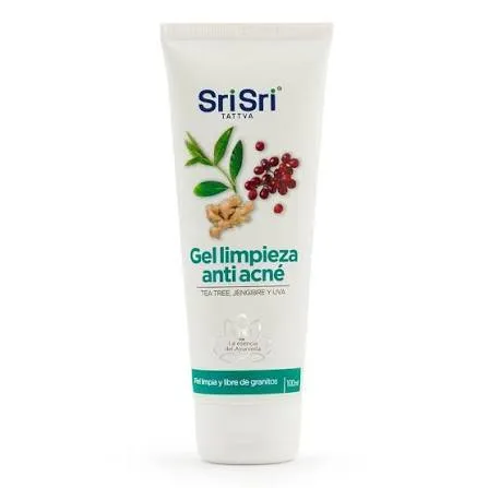 GEL DE LIMPIEZA FACIAL ANTI-ACNE | SRI SRI TATTVA x100ml