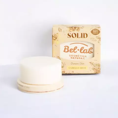 SHAMPOO SOLIDO NATURAL CABELLO SECO - BEL LAB x90g