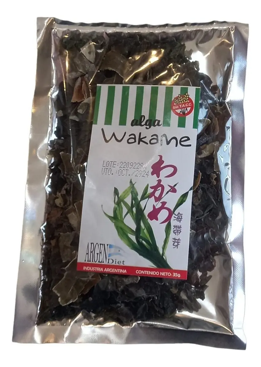 ALGAS DESHIDRATADAS WAKAME | Doypack x35g