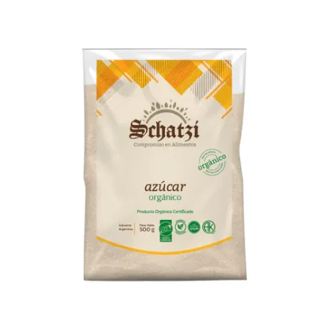 AZUCAR  RUBIA ORGANICA |  SCHATZI  x 500gr.