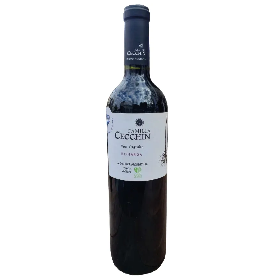 VINO BONARDA ORGANICO (S/SULFITOS) - FAMILIA CECCHIN x 750ml