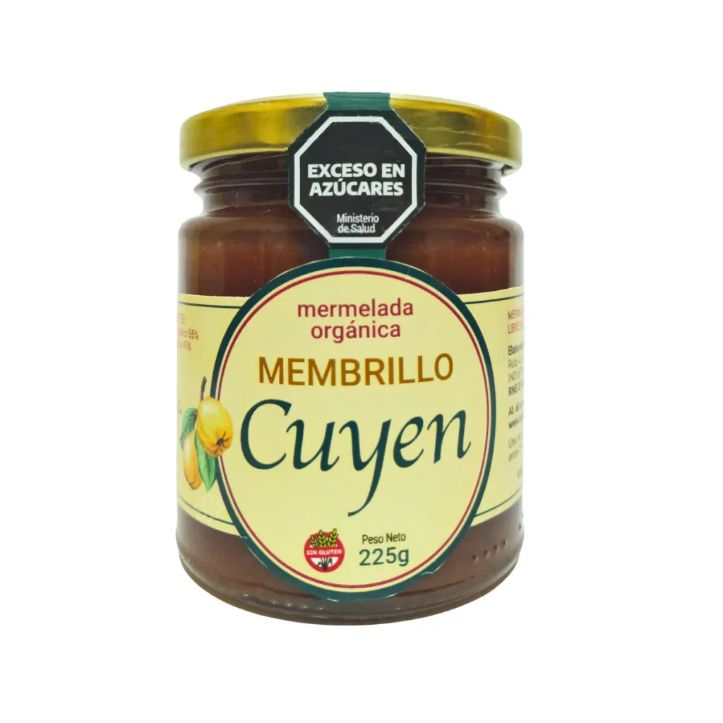 MERMELADA ORGANICA DE MEMBRILLO | CUYEN x 225g