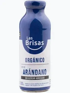 JUGO DE ARANDANO ORGANICO (s/Azucar) | LAS BRISAS x 330 ml