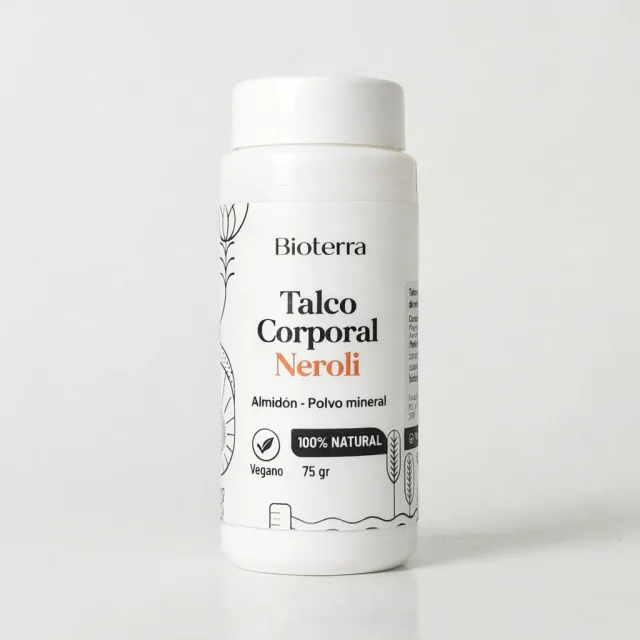 TALCO CORPORAL NEROLI - BIOTERRA 75g